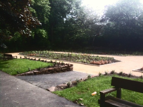 new sunken garden june 2012