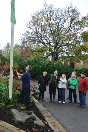 GreenFlagRaisingand bulbplanting25102014 002